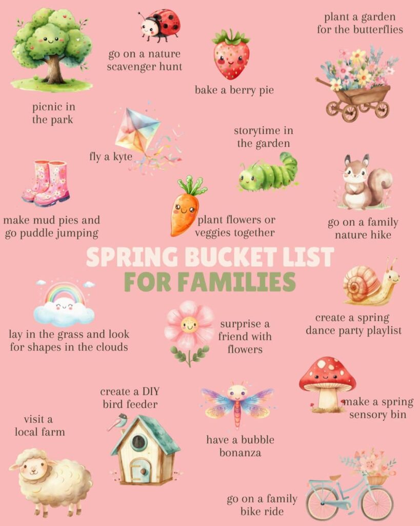 Spring Bucket List